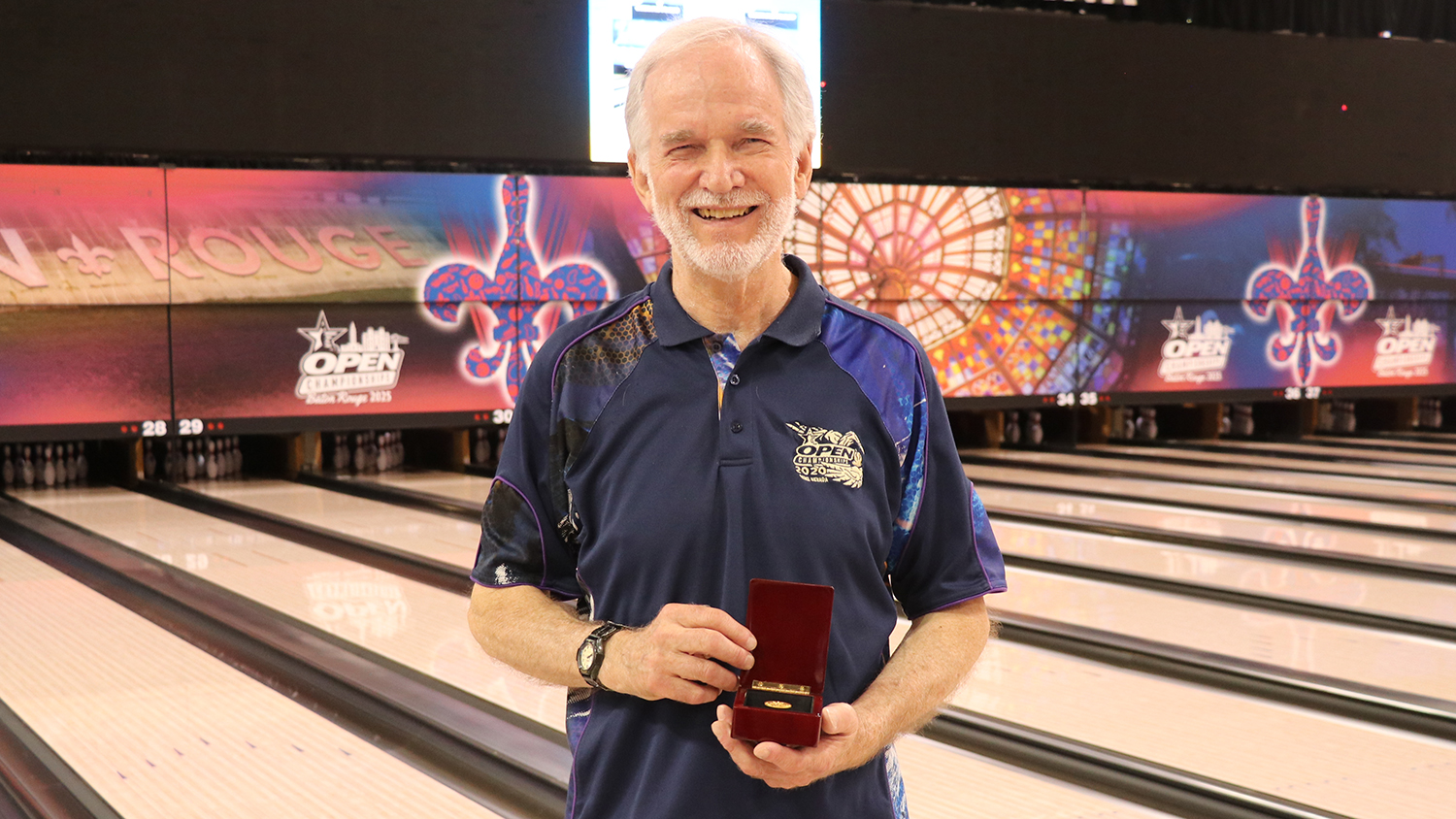 Thomas Carter celebrates 50 consecutive years at the USBC Open Championships
