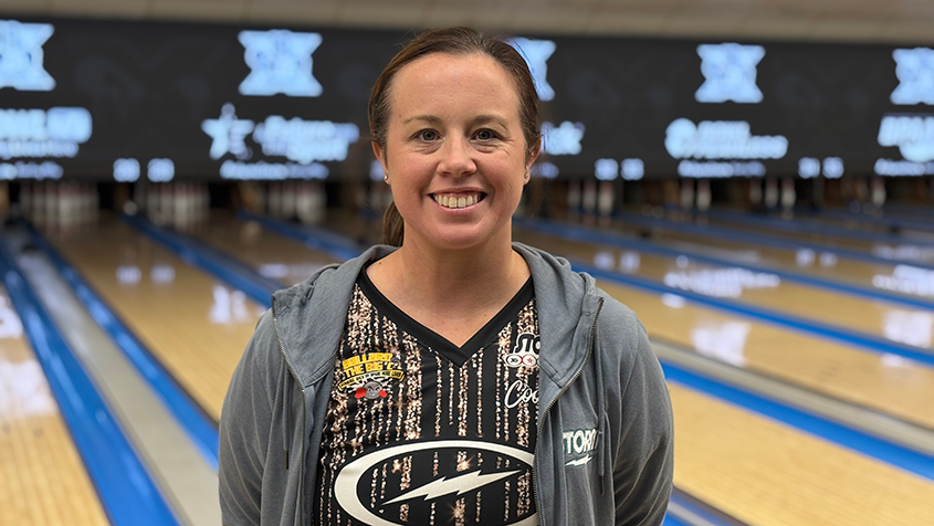 Josie Barnes after Day 1 of the PWBA Anniversary Open