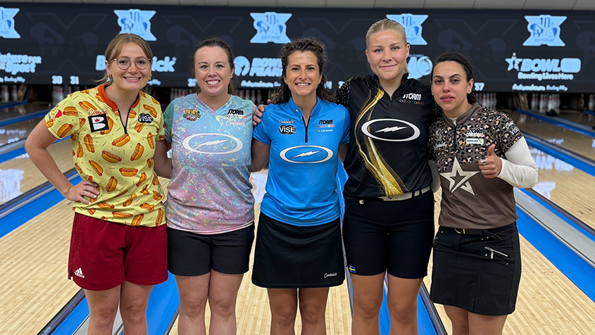 Top five for the TV show at Anniversary Open